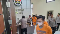 Para tersangka demo berujung anarkis di Jatim