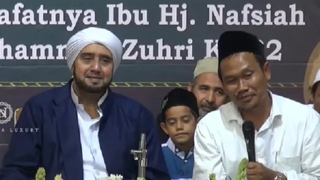 Gus Baha dan Habib Syech (SS: YT. NADHEERA LUXURY OFFICIAL)