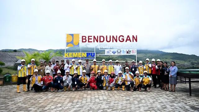 PT Waskita Karya Tbk (WSKT) menggarap Bendungan Mbay. (Foto: Waskita Karya)
