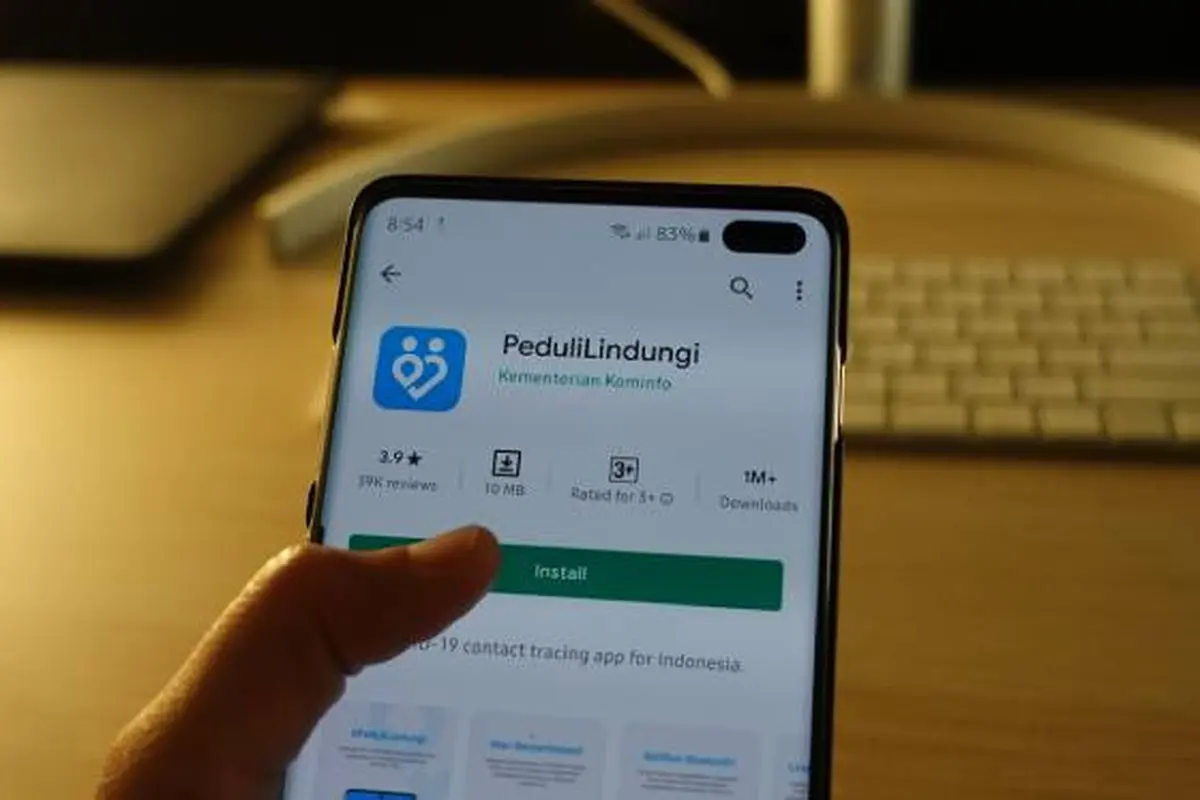 Aplikasi PeduliLindungi. Dok: Istimewa