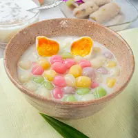 Ilustrasi sago gulaman. (Copyright Freepik/jcomp)