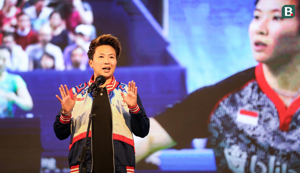 Prestasi fenomenalnya tentu saja medali perak nomor ganda campuran Olimpiade Beijing 2008 bersama Nova Widianto dan naik kelas menraih medali emas nomor ganda campuran Olimpiade Rio 2016 bersama Tontowi Ahmad. (Bola.com/Bagaskara Lazuardi)