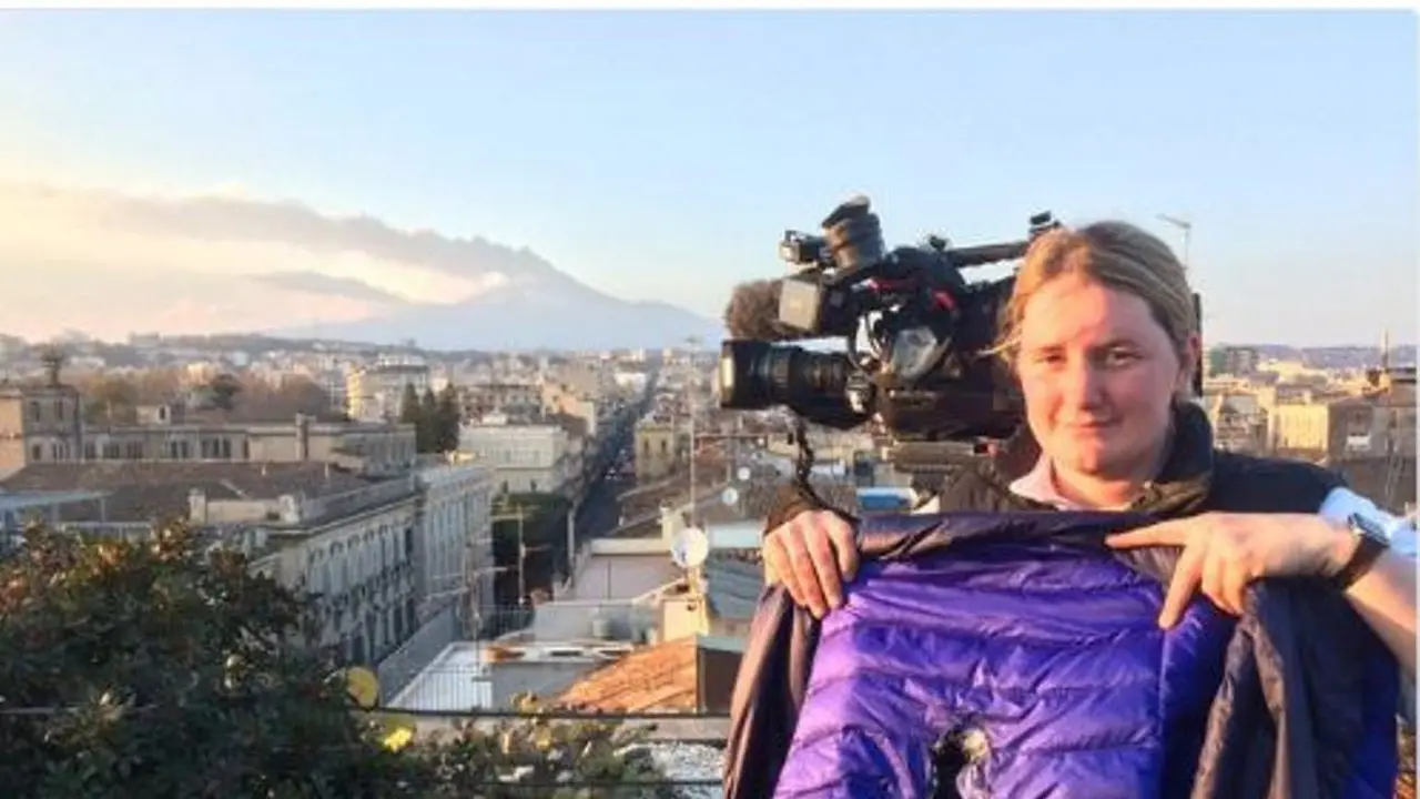 Reporter BBC, Rebecca Morelle. (Twitter)