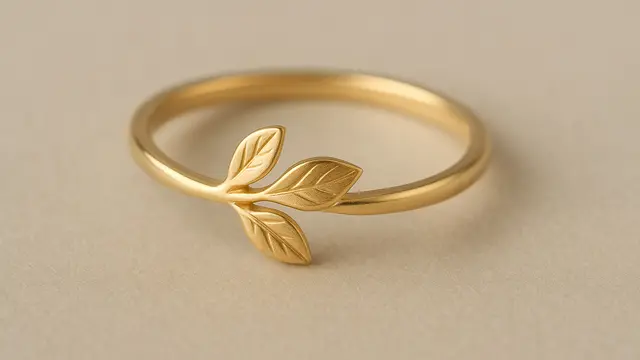 11 Model Cincin Emas Minimalis 2025 yang Cocok untuk Sehari-Hari, Simpel tapi Elegan