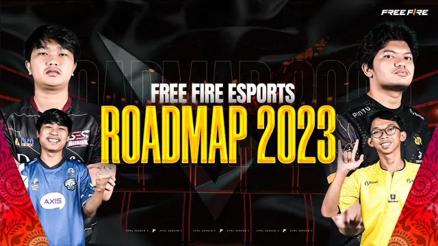 Free Fire Esports Roadmap 2023 (Garena)