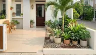 6 Desain Kebun Rumah Minimalis di Teras Depan Ukuran Kecil tapi Rapi, Bikin Hunian Makin Asri