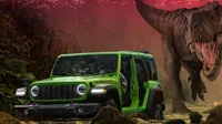 Kendaraan Elektrifikasi Jeep Mainkan Peran di Film Jurassic Terbaru