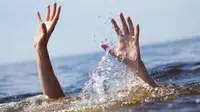 Ilustrasi orang tenggelam (Istimewa)