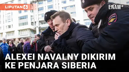 VIDEO: Kritikus Pemerintah Rusia Alexei Navalny Dikirim ke Penjara Paling Sadis di Siberia