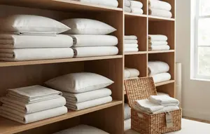 5 Cara Menata Seprai dan Sarung Bantal agar Lemari Lebih Rapi