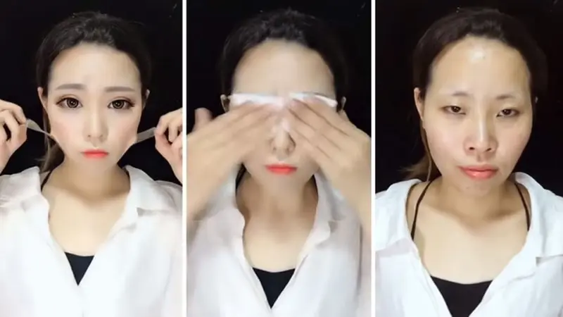 Transformasi makeup yang sangat luar biasa (photo: boredpanda)