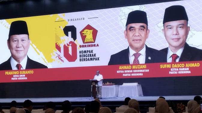 Ahmad Muzani Serukan Prabowo Presiden Dua Periode