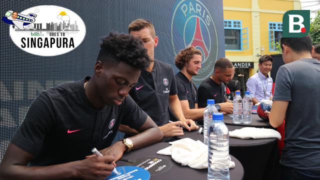 Timothy Weah PSG ICC Singapura