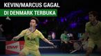 Ganda Putra Indonesia, Kevin Sanjaya/Marcus Gideon gagal persempahkan gelar untuk Indonesia di Denmark Terbuka 2017.