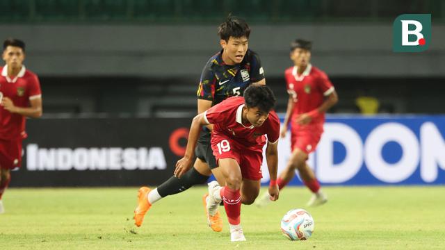 Timnas Indonesia U-17 vs Timnas Korea Selatan U-17