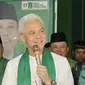 Bakal Calon Presiden dari PDI Perjuangan Ganjar Pranomo bersilaturahmi di kantor DPW PPP Sulut, Kamis (18/5/2023).