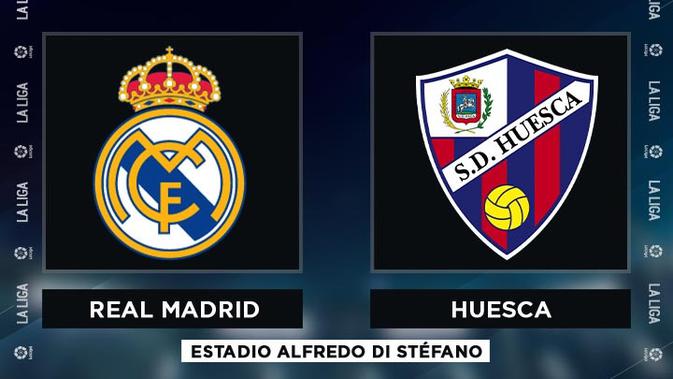 Link Live Streaming Liga Spanyol: Real Madrid Vs Huesca ...