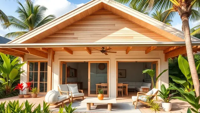 Rumah Gaya Skandinavia Tropis