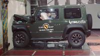 Berdasarkan pengujian Euro NCAP, Jimny hanya mendapat tiga bintang dari lima bintang (EURO Ncap)