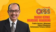 Praktisi Asuransi, Mahasiswa Doktoral Manajemen Berkelanjutan Perbanas Institute Marah Kerma Mardame Manurung. (Ist)