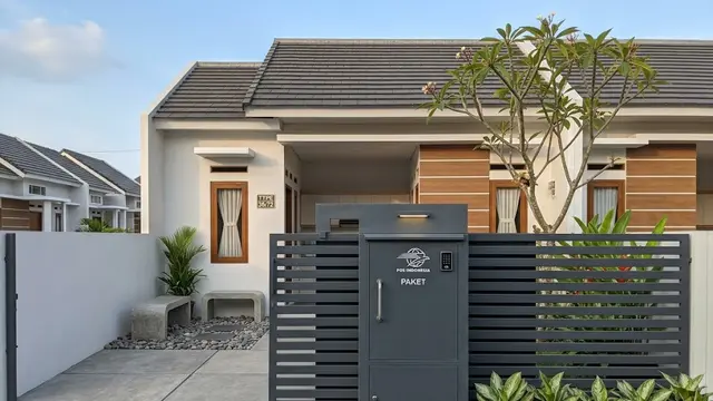 Box Paket Tanam Menyatu dengan Desain Pagar