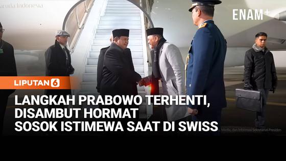 Langkah Prabowo Terhenti di Swiss, Disambut Hormat Sosok Presiden PBB Asal Indonesia