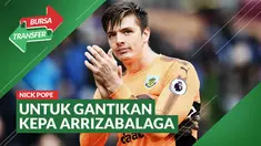 Berita Video Chelsea Siapkan Dana Untuk Nick Pope Demi Gantikan Kepa Arrizabalaga