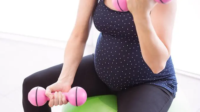 Olahraga untuk ibu hamil./Copyright shutterstock.com