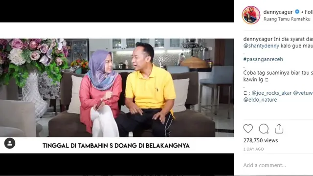 Denny Cagur (Foto: Instagram)