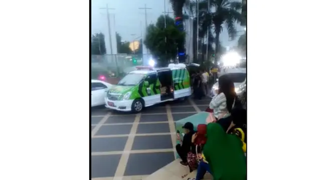 Tangkapan layar klaim video korban covid-19 di Jakarta berjatuhan