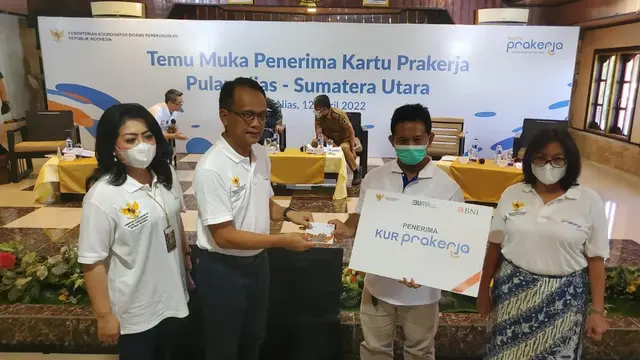 Kegiatan Temu Alumni Prakerja Pulau Nias 2022, Selasa (12/4/2022).