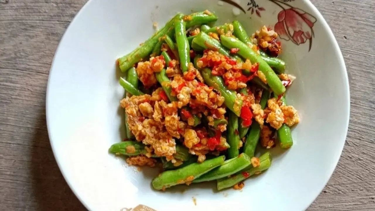 Resep sambal telur buncis. (dok. Cookpad @cook_ninda)