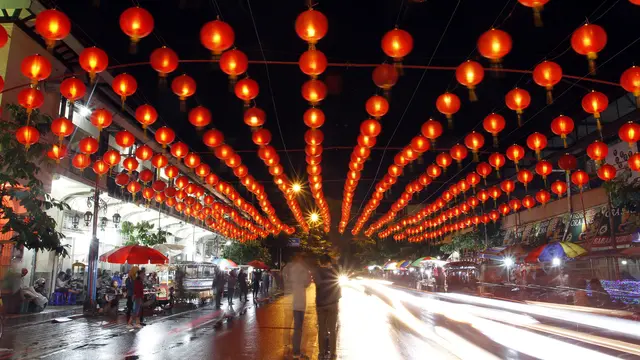5.000 Lampion Hiasi Solo Sambut Imlek
