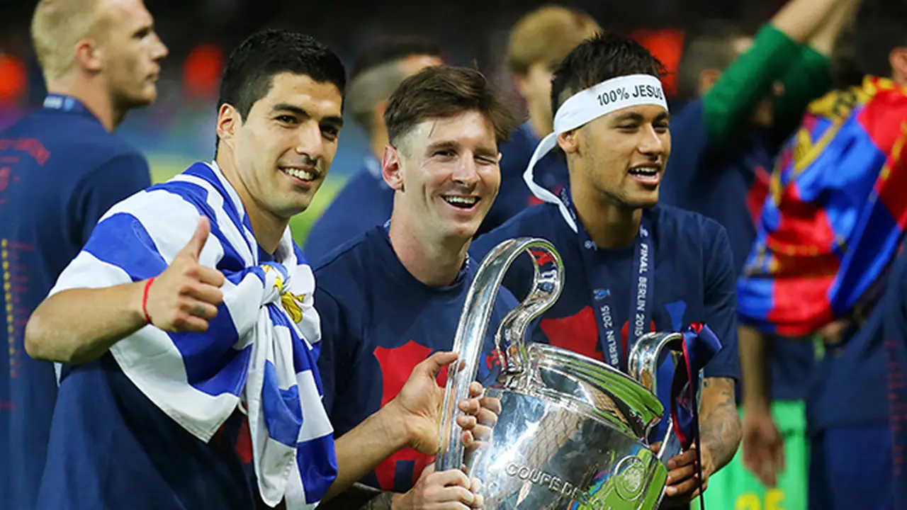 Ekspresi Menang - Kalah Juventus versus Barcelona di Final Liga Champions 2015