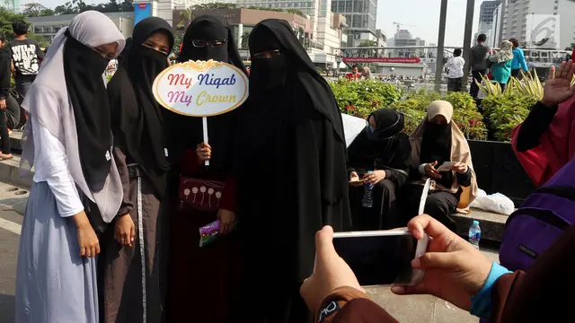 Komunitas Niqab Squad Galang Dana untuk Rohingya
