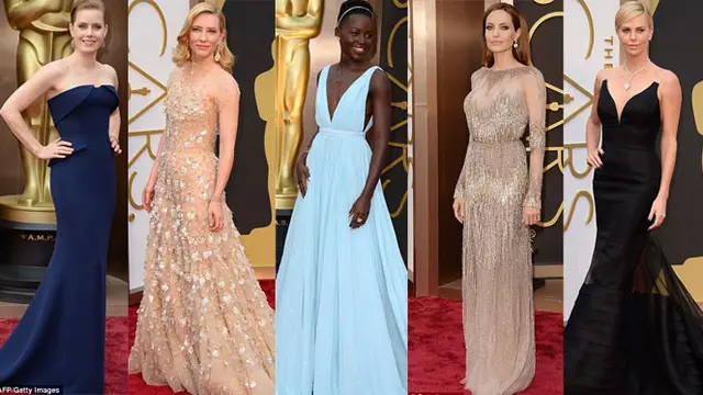 Gaun Oscar 2014