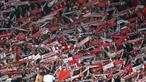 Koreografi fans AS Monaco jelang pertandingan kontra Juventus (REUTERS/Jean-Paul Pelissier)