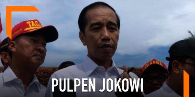 VIDEO: Penampakan Pulpen Jokowi yang Dipakai saat Debat