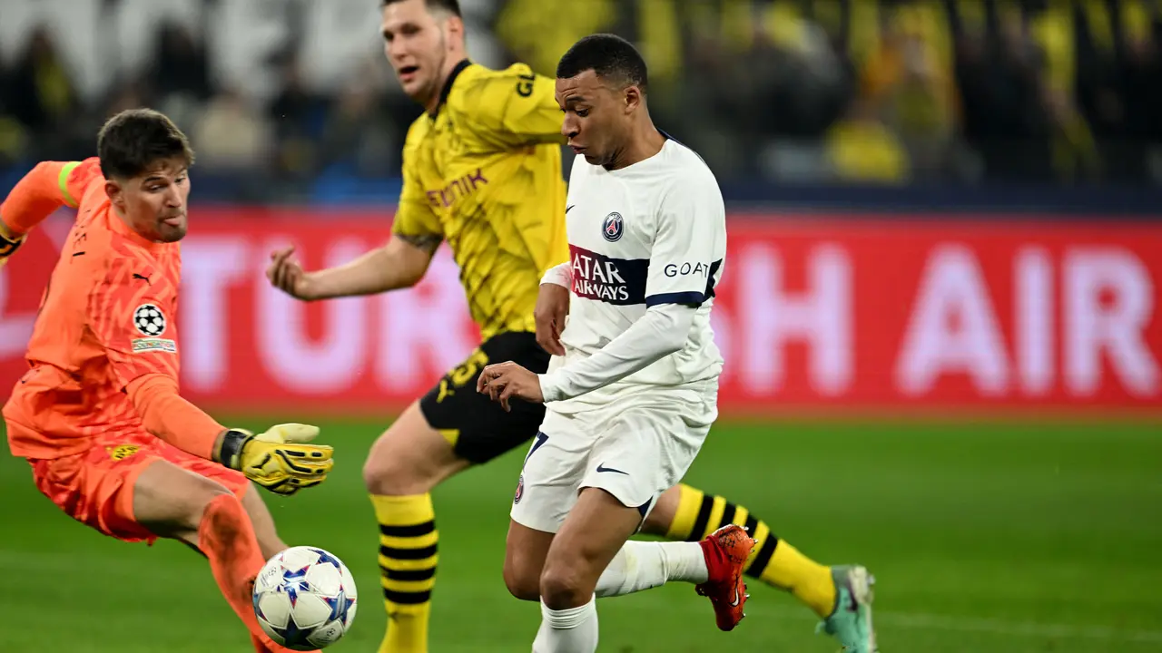 Borussia Dortmund vs PSG di Liga Champions
