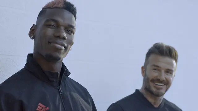 David Beckham dan Paul Pogba