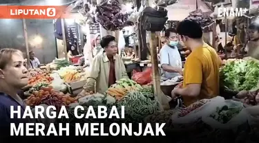 Harga Cabai Merah Naik Capai Rp120 Ribu Per Kilogram