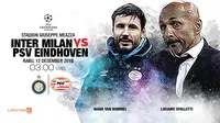 Inter Milan vs PSV (Liputan6.com/Abdillah)