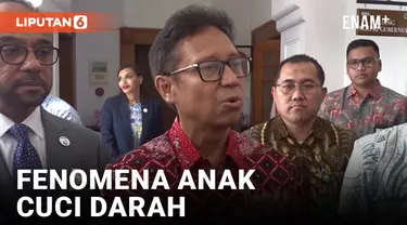 Marak Cuci Darah pada Anak, Menkes Buka Suara