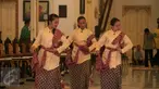 Penari berlatih membawakan tarian Bedhaya Angron Agung untuk pelaksanaan prosesi jumenengan atau penobatan Paku Alam X, DI Yogyakarta, Selasa (5/1). Jumenengan KBPH Prabu Suryodilogo menjadi KGPAA Paku Alam X digelar pada 7 Januari 2016 (Boy Harjanto)