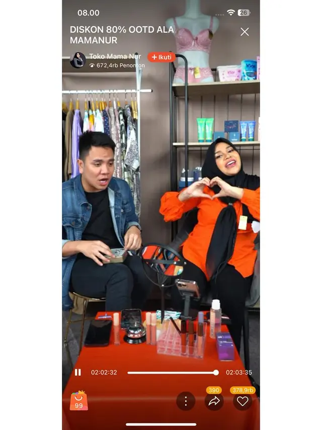 @TokoMamaNur Shopee Live