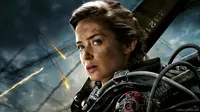 Emily Blunt yang menjadi aktris utama Edge of Tomorrow bersama Tom Cruise, dikabarkan bakal memainkan karakter Captain Marvel. (theartmad.com)