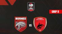 Piala Menpora - Borneo FC Vs PSM Makassar (Bola.com/Adreanus Titus)