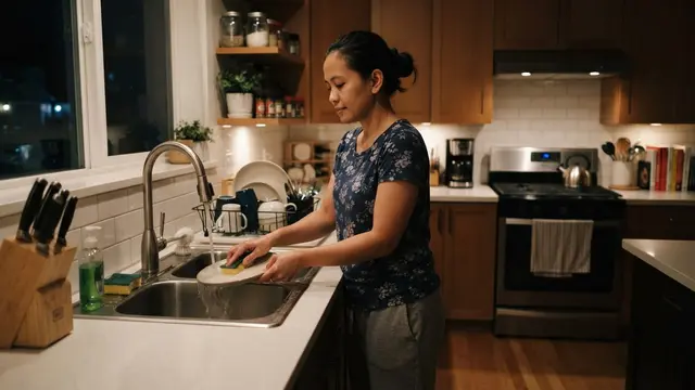 Karakter Orang yang Selalu Membersihkan Dapur Sebelum Tidur
