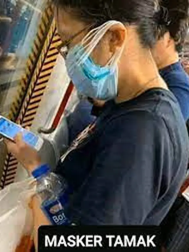 6 Kelakuan Orang Pakai Masker Rangkap Ini Kocak, Bikin Geleng Kepala