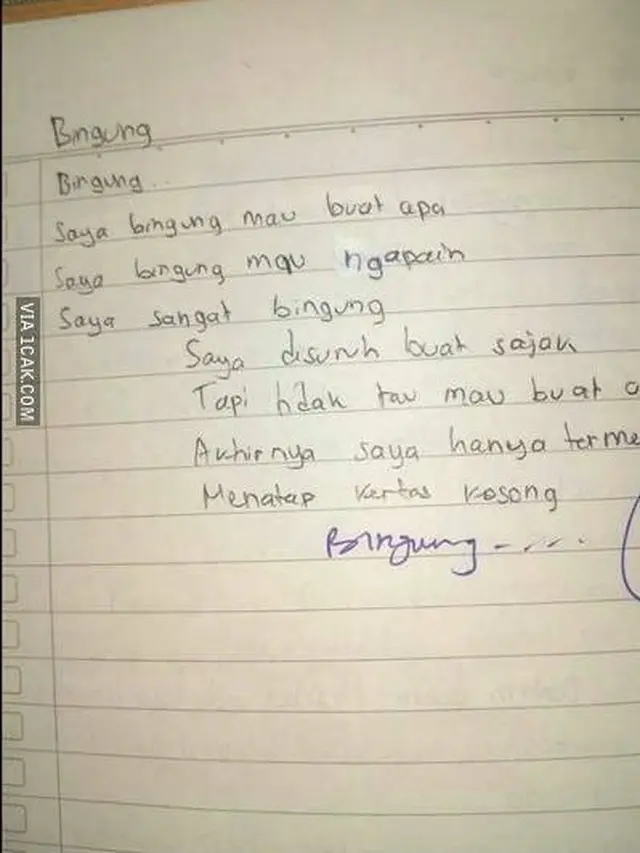 puisi milenial (foto: 1.cak)